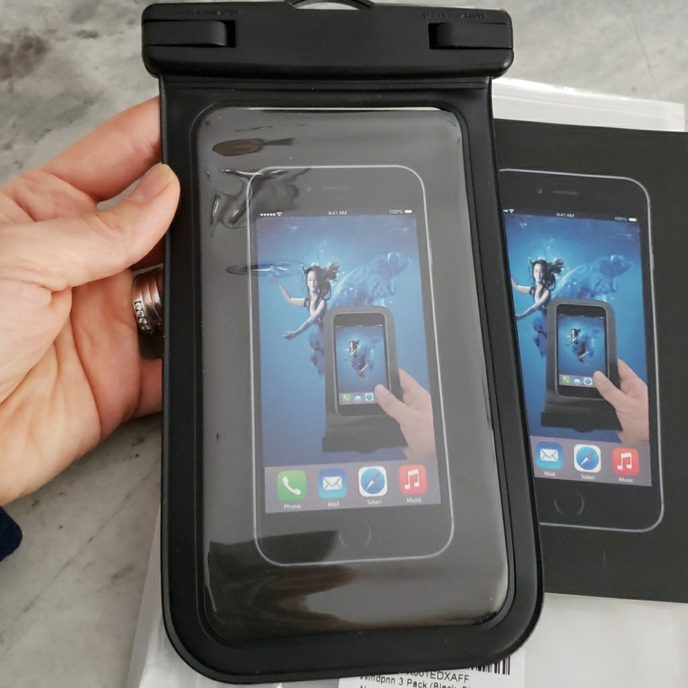 Waterproof cell phone case